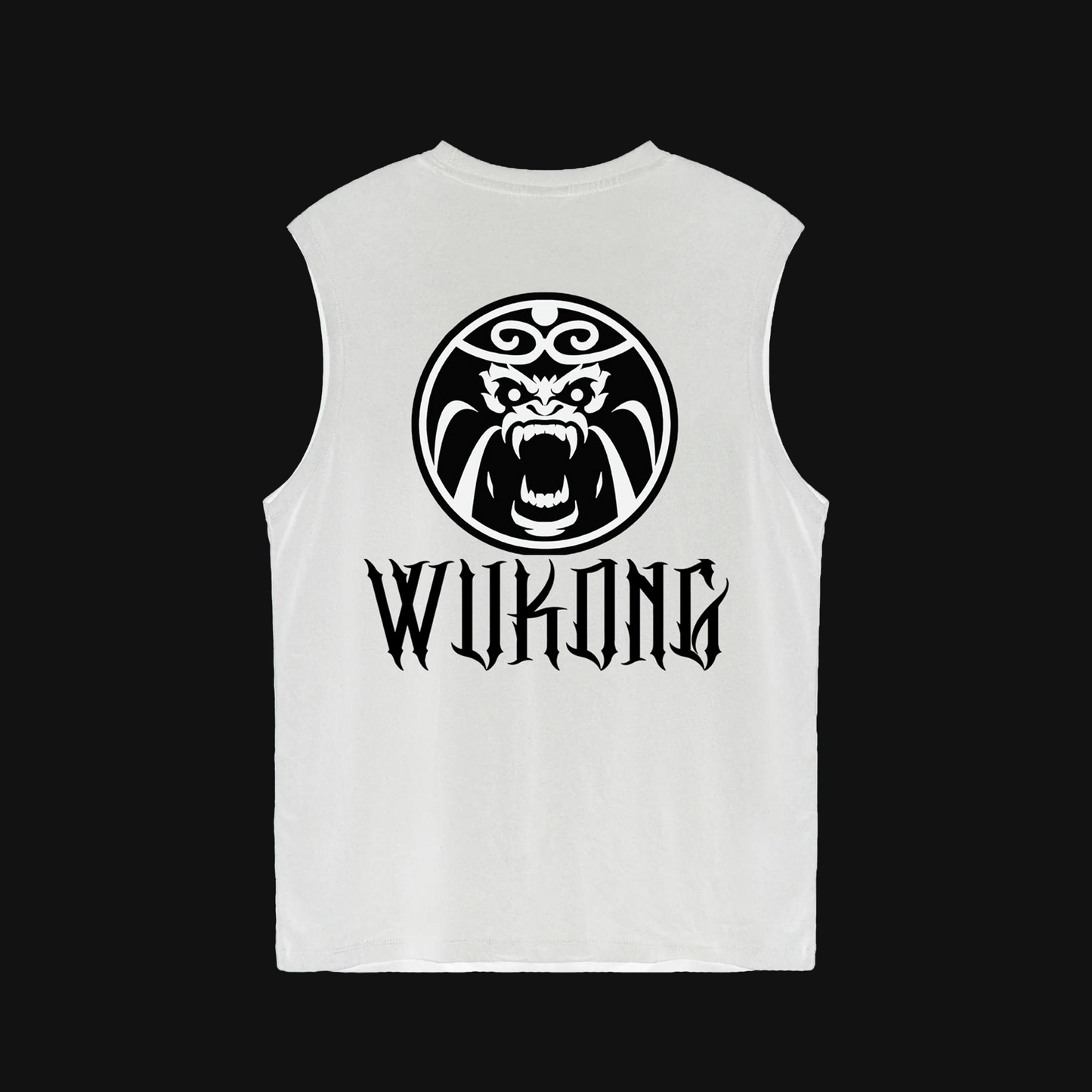 Wukong Army Sleeveless Tee (White)
