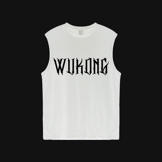 Wukong Army Sleeveless Tee (White)